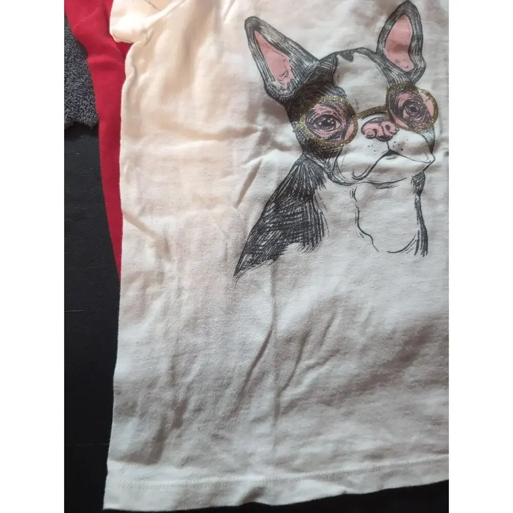 Carter's & Star Wars Lot T Shirts Girls Size 6 6x 7 7a 6 6x Grogu Dog Shades Bed